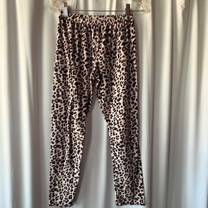 The Children's Place Leopard Print Girl's Pull On Elastic Wais Joggers 10/12